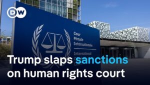 ICC condemns Trump