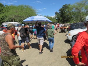 Speech by Eliezer Molina and his people in Los Posos, Cabo Rojo