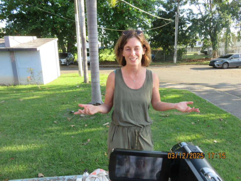 Interview with Katerina Potter, wife of Jeff Potter, one of those arrested in Rincon.
