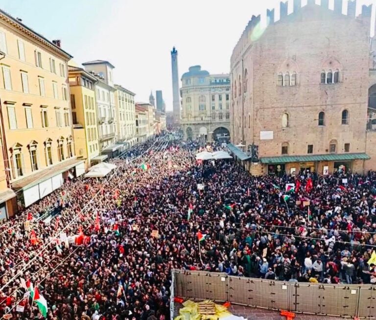 Galería fotográfica: Huelga General en Italia en apoyo a Palestina
