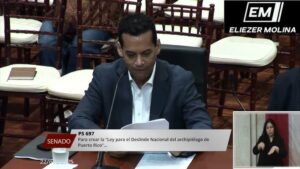 Eliezer Molina y su asesora legislativa Wilmar Vazquez / DESLINDE NACIONAL…