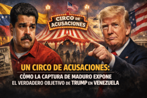 Un circo de acusaciones: Cómo la captura de Maduro expone el verdadero objetivo de Trump en Venezuela