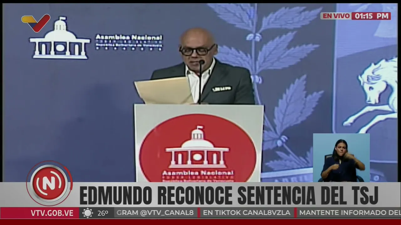 Conferencia de prensa - Jorge Rodríguez