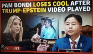 Bondi loses control after TRUMP — Epstein video Played…