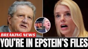 John Kennedy GRILLS Pam Bondi Over DOJ Seizing Senators’ Phone Records — “Who Approved This?”…