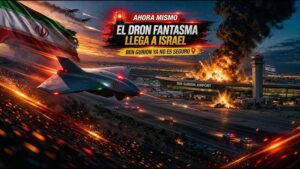 Dron fantasma de Irán golpea Israel — Ben Gurion ya no es seguro…