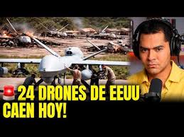 MASACRE AÉREA: IRÁN ELIMINA 24 DRONES MQ-9 DE EEUU…