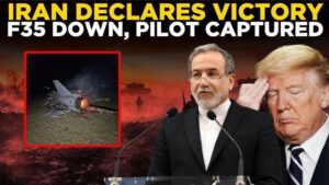 LIVE: Aragchi Drops Victory Bombshell – Iran Celebrates As Us F-35 Downed, Pilot In Custody…