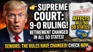 Supreme Court 9–0 Ruling Just Changed Retirement Rules Across All 50 States (Explained)…