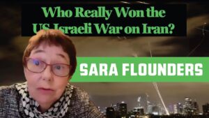 Entrevista a Sara Flounders sobre guerra de EE.UU. e Israel contra Irán..