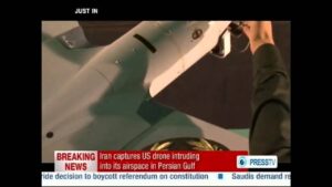 Press TV reports Iran’s claim over ‘shot down’ US drone…