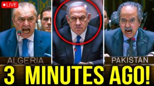 Algeria & Pakistan STUN the World: CONFRONTS Israel LIVE at UN After Qatar Strikes!,,