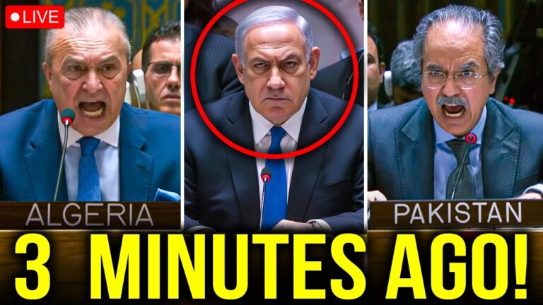 Algeria & Pakistan STUN the World: CONFRONTS Israel LIVE at UN After Qatar Strikes!,,