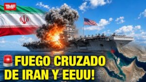 Fuego Cruzado! Irán Ataca Objetivos Militares de EEUU y el Pentágono Golpe la isla de Qeshm…