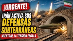 URGENTE! Irán activa sus defensas subterráneas mientras la tensión escala…