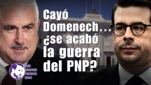 Cayó Domenech… ¿se acabó la guerra del PNP?..