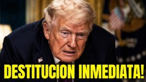 NOCHE DE TERROR PARA TRUMP! Comenzó la Rebelión para Destituirlo de Inmediato…
