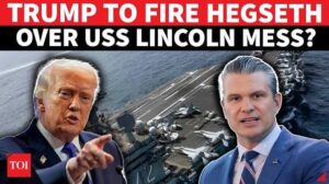 ‘HEGSETH TO BE FIRED!’: Trump Faces Iran War REVOLT After ‘SU**IDE’ Fears On USS Abraham Lincoln…