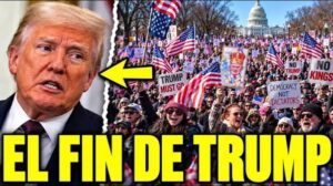 ¡16 DÍAS CLAVE PARA TRUMP! CAE SU APROBACIÓN Y CRECEN LAS PROTESTAS