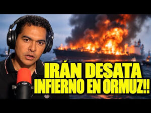 SUPERPETROLERO arde frente a EEUU: IRÁN DESATA INFIERNO EN ORMUZ!..
